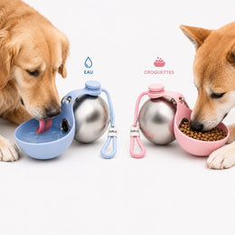 Gourdes-bols FURLO utilisées pour eau et croquettes